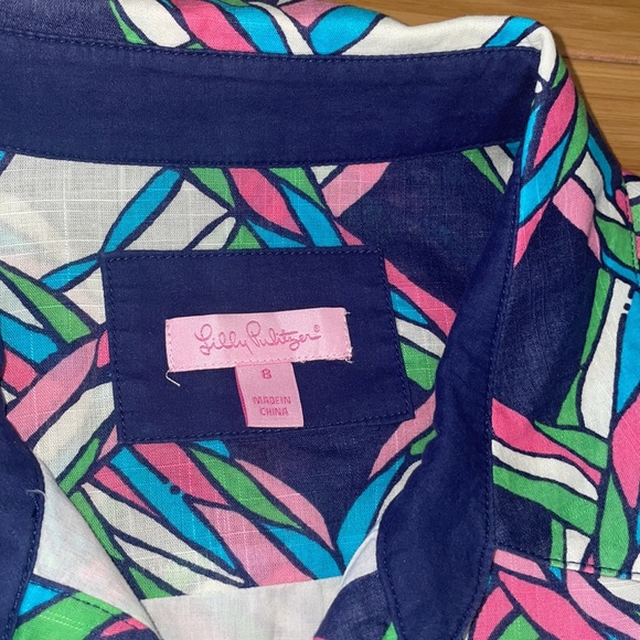 Lilly Pulitzer Button Down Front Dress - Picture 4 of 7